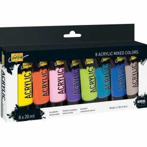 SOLO GOYA Acrylic 20 ml Tuben 8er Set Mixed Colors