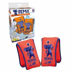 BEMA Schwimmflügel Gr.0 Neopren 1-6 Jahre 11-30kg, orange, 15 x 25 cm