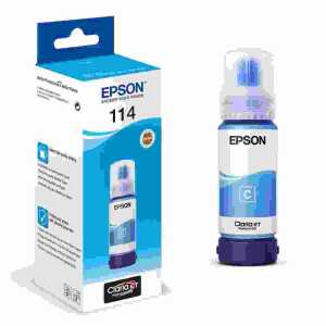 Tintflasch EPSON C13T07B240 ET8500 cyan f ca 2300 Foto EcoTank114 70ml