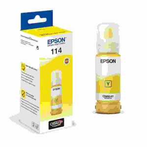 Tintflasch EPSON C13T07B440 ET8500 gelb f ca 2300 Foto EcoTank114 70ml