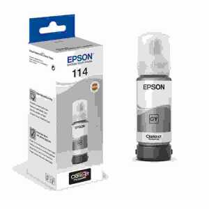 Tintflasch EPSON C13T07B540 ET8500 grau f ca 2300 Foto EcoTank114 70ml