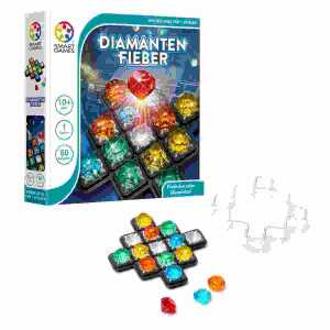 Legespiel Diamantenfieber für 1 Spieler, mit 80 Aufgaben, ab 10 Jahren