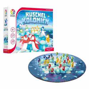 Brettspiel Kuschel Kolonien, für 2 bis 4 Spieler, Spieldauer 20min,