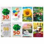 Glückwunschkarten 100er Zahlen sortiert, 8...