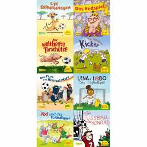Pixi Box 285 Pixi und seine Fußball-Freunde, 8x8 Exemplare