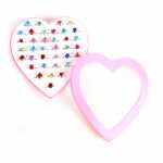 Kinder Ringe verstellbar sortiert, 12 verschiedene Ringe