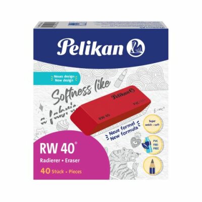 Pelikan Radierer RW 40 Kunststoff Suede