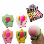 Anti-Stress Einhorn sortiert, 4 verschiedene Farben