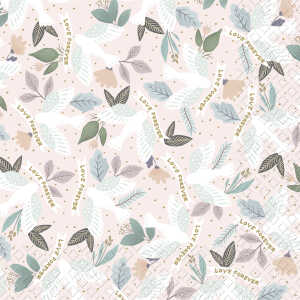 Motivserviette 33x33cm Hochzeit STEWO 2572 5476 66 3lag