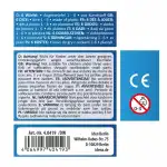 Idena Würfel 16mm weiß Kunststoff 6er,...
