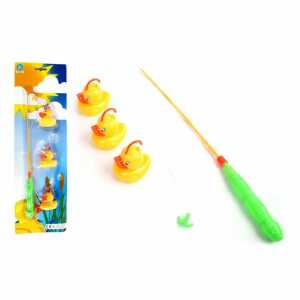 Angel-Set mit 3 Enten Angel 35cm lang