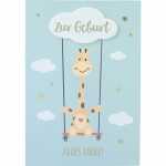 Klappkarten Geburt+Taufe 4 Jahreszeiten Motiv 006