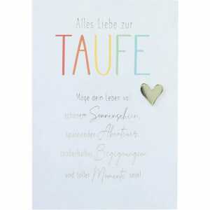 Klappkarten Geburt+Taufe 4 Jahreszeiten Motiv 011