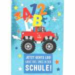 Klappkarten Schule 4 Jahreszeiten Motiv 002