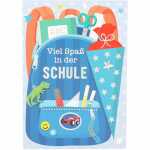 Klappkarten Schule 4 Jahreszeiten Motiv 008