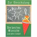 Klappkarten Schule 4 Jahreszeiten Motiv 011