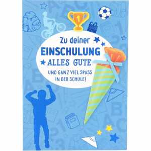 Klappkarten Schule 4 Jahreszeiten Motiv 014