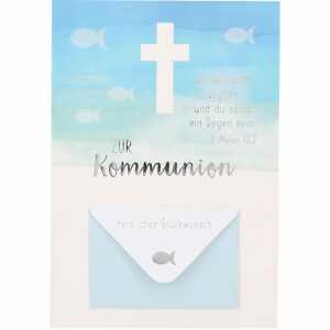 Klappkarten Kommunion 4 Jahreszeiten Motiv 002