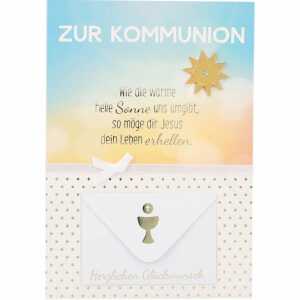 Klappkarten Kommunion 4 Jahreszeiten Motiv 003