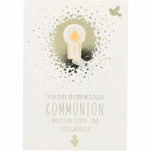 Klappkarten Kommunion 4 Jahreszeiten Motiv 007