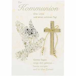 Klappkarten Kommunion 4 Jahreszeiten Motiv 010