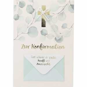 Klappkarten Konfirmation 4 Jahreszeiten Motiv 001