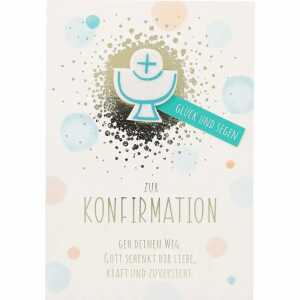 Klappkarten Konfirmation 4 Jahreszeiten Motiv 005