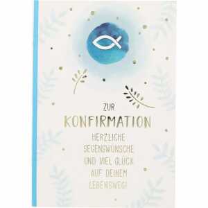 Klappkarten Konfirmation 4 Jahreszeiten Motiv 007