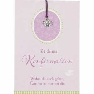 Klappkarten Konfirmation 4 Jahreszeiten Motiv 011