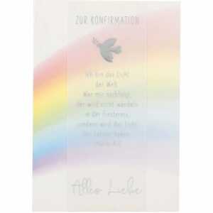 Klappkarten Konfirmation 4 Jahreszeiten Motiv 013