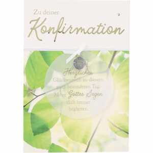 Klappkarten Konfirmation 4 Jahreszeiten Motiv 014