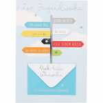 Klappkarten Jugendweihe 4 Jahreszeiten Motiv 004