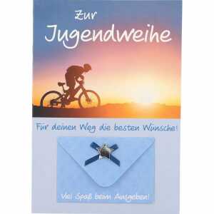Klappkarten Jugendweihe 4 Jahreszeiten Motiv 005