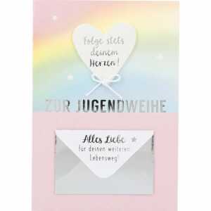 Klappkarten Jugendweihe 4 Jahreszeiten Motiv 006