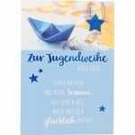 Klappkarten Jugendweihe 4 Jahreszeiten Motiv 013