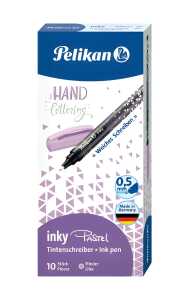 Pelikan Tintenschreiber Inky 273 pastel hel flieder 10 Stück in FS