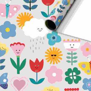 Geschenkpapier 70cmx2m Billa hellosa