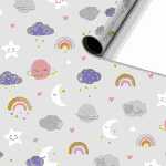 Geschenkpapier 70cmx2m Hiroko beige