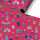 Geschenkpapier 70cmx1,5m Beetle pink