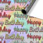 Geschenkpapier 70cmx1,5m Glenn rot