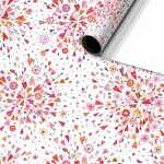 Geschenkpapier 70cmx1,5m Celia rot