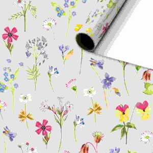 Geschenkpapier 70cmx2m Chantal rosa