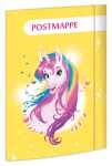 RNK Postmappe Einhornportrait DIN A4 Gummizug 240x330mm
