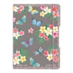 Notizheft flex PP A5,40 Blatt,punkt Ladylike Butterflies,...