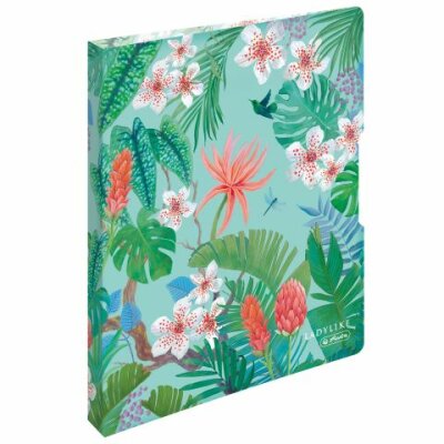 Herlitz Ringbuch A4 PP 2-Ringe 2,7cm Rücken 16mm Füllhöhe Ladylike Jungle