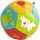 HABA Babyball Tierfreunde D10cm, ab 6 Monaten,