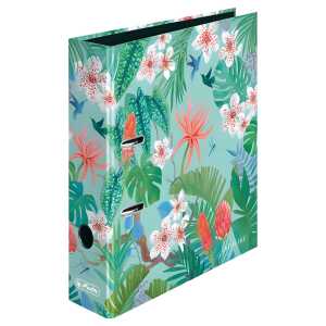 Ordner maX.file A4 Ladylike Jungle Innenspiegel sw Rückenbreite 8 cm