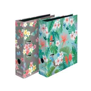 Ordner maX.file A4 Ladylike sort. Innenspiegel sw Rückenbreite 8 cm