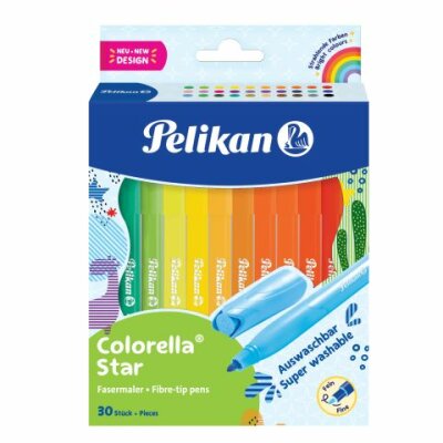 Pelikan Faserschreiber Colorella Star C302/30 in Faltschachtel