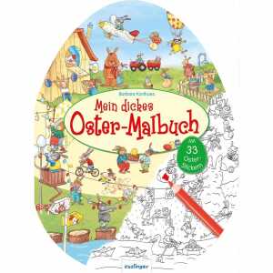 Mein dickes Oster-Malbuch 56 Seiten, ab 4 Jahren